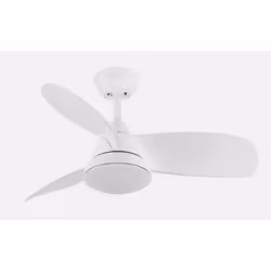 Fabrilamp 212991301, Ventilatore domestico con pale, Bianco, Soffitto, 44 dB, 9048 m³, 298 Giri/min