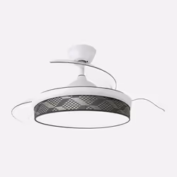Fabrilamp Moda Grigio, Trasparente, Bianco