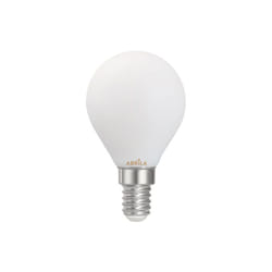 Lampadina led de filamento sferico opale Abrila E14 (4 w 3000 k 360 lm) Ø4,5 x 7,8 cm - Fabrilamp