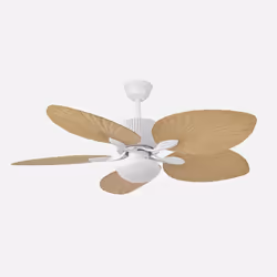Fabrilamp 128891568 ventilatore Faggio, Bianco
