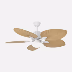 Fabrilamp 128891568 ventilatore Faggio, Bianco
