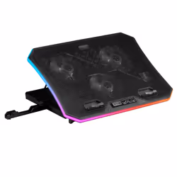 Mars Gaming MNBC6 Support de livres Supports de Laptop Noir 19" - Vista aggiuntiva 7