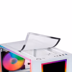 Mars Gaming MCARTW computer case Midi Tower Bianco - Vista aggiuntiva 4