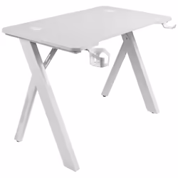 Mars Gaming MGD100RGBW scrivania per computer Bianco