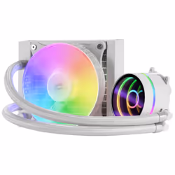 Mars Gaming MLONE120W sistema di raffreddamento per computer Processore Raffreddatore di liquidi tutto in uno 12 cm Bianco 1 pz