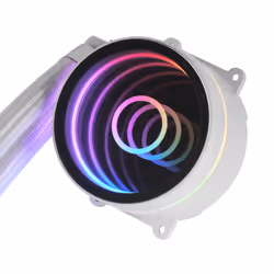 Mars Gaming MLONE120W sistema di raffreddamento per computer Processore Raffreddatore di liquidi tutto in uno 12 cm Bianco 1 pz - Vista aggiuntiva 4