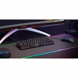 Mars Gaming MK60 tastiera USB AZERTY Francese Nero - Vista aggiuntiva 5