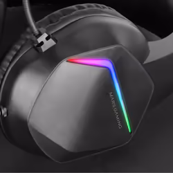 Mars Gaming MH122 cuffia e auricolare Cablato A Padiglione USB tipo A Nero - Vista aggiuntiva 5