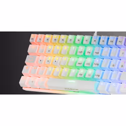 Mars Gaming MK60 tastiera USB QWERTY Italiano Bianco - Vista aggiuntiva 7