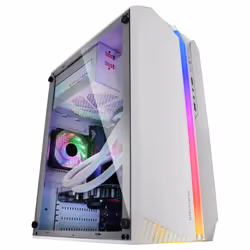 Mars Gaming MCS1W computer case Mini Tower Bianco - Vista aggiuntiva 4