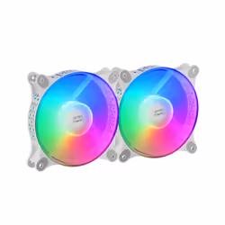 Mars Gaming MFDUOW, Ventilatore, 12 cm, 1100 Giri/min, Bianco