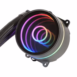 Mars Gaming MLONE240 sistema di raffreddamento per computer Processore Kit di raffreddamento a liquido 12 cm Nero 1 pz - Vista aggiuntiva 4
