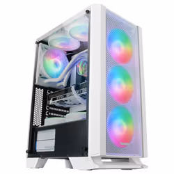 Mars Gaming MCCW computer case Midi Tower Bianco - Vista aggiuntiva 2