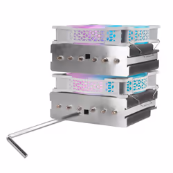 Mars Gaming MCPU-XT Processore Raffreddatore di liquidi tutto in uno 12 cm Bianco 1 pz - Vista aggiuntiva 5