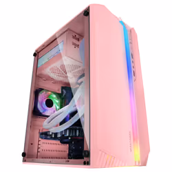 Mars Gaming MC-S1 Mini Tower Rosa - Vista aggiuntiva 4