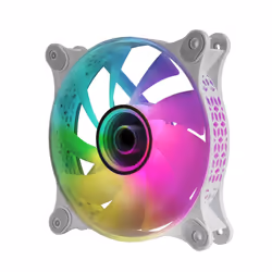 Mars Gaming MF3DW sistema di raffreddamento per computer Case per computer Ventilatore 12 cm Bianco 1 pz - Vista aggiuntiva 4