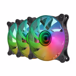 Mars Gaming MF3DKIT sistema di raffreddamento per computer Case per computer Ventilatore 12 cm Nero 3 pz - Vista aggiuntiva 4
