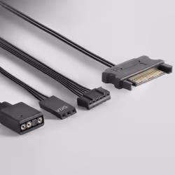 Mars Gaming MF3DKITW sistema di raffreddamento per computer Case per computer Ventilatore 12 cm Bianco 3 pz - Vista aggiuntiva 4
