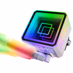 Mars Gaming MLULTRA360W sistema di raffreddamento per computer Processore Raffreddatore di liquidi tutto in uno 12 cm Bianco 1 pz - Vista aggiuntiva 4