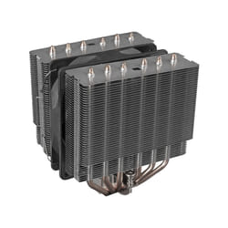 Mars Gaming MCPU-2T Processore Raffreddatore d'aria 12 cm Alluminio, Nero 1 pz