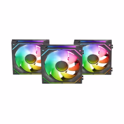 Mars Gaming MFLINKFINITYKIT sistema di raffreddamento per computer Case per computer Ventilatore 12 cm Nero 3 pz