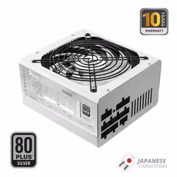 Mars Gaming MPZE750M alimentatore per computer 750 W 24-pin ATX ATX Bianco - Vista aggiuntiva 3