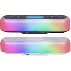 Mars Gaming MSBORBW altoparlante portatile e per feste Altoparlante portatile stereo Bianco 20 W