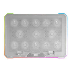 Mars Gaming MNBC13W base di raffreddamento per laptop 43,2 cm (17") Bianco