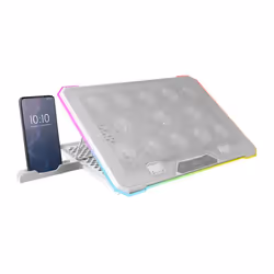 Mars Gaming MNBC13W base di raffreddamento per laptop 43,2 cm (17") Bianco