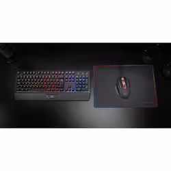Mars Gaming MCP124 tastiera Mouse incluso USB QWERTY Portoghese Nero - Vista aggiuntiva 5