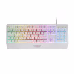 Mars Gaming MCP124W tastiera Mouse incluso USB AZERTY Francese Bianco - Vista aggiuntiva 3