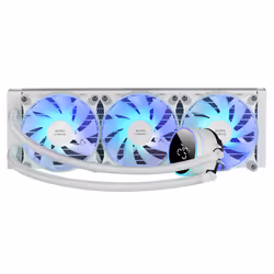Mars Gaming ML-LCD360W, Kit di raffreddamento a liquido, 12 cm, Bianco