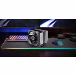 Mars Gaming MCPU-XU9 Processore Raffreddatore d'aria 12 cm Nero 1 pz - Vista aggiuntiva 5
