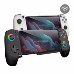 Mars Gaming MGPXW periferica di gioco Bianco Bluetooth/USB Gamepad Analogico/Digitale Android, Nintendo Switch, PlayStation 4, PlayStation 5, Playstation 3, iOS