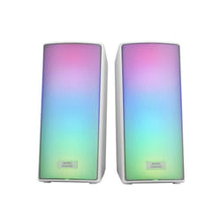 Mars Gaming MSRGB2W altoparlante portatile e per feste Altoparlante portatile stereo Bianco 15 W