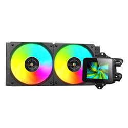 Mars Gaming MLVISION240 sistema di raffreddamento per computer Processore Raffreddatore di liquidi tutto in uno 12 cm Nero