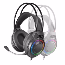Mars Gaming MH124W cuffia e auricolare Cablato A Padiglione Bianco - Vista aggiuntiva 2