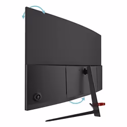 Mars Gaming MV-27C Monitor PC 68,6 cm (27") 1920 x 1080 Pixel Full HD Nero - Vista aggiuntiva 3