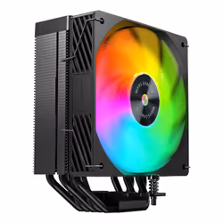 Mars Gaming MCPUX5ARGB sistema di raffreddamento per computer Processore Raffreddatore d'aria 12 cm Nero 1 pz