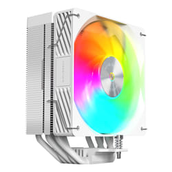 Mars Gaming MCPUX5ARGBW sistema di raffreddamento per computer Processore Raffreddatore d'aria 12 cm Bianco 1 pz