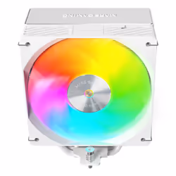 Mars Gaming MCPUX5ARGBW sistema di raffreddamento per computer Processore Raffreddatore d'aria 12 cm Bianco 1 pz - Vista aggiuntiva 3