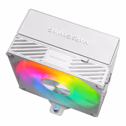 Mars Gaming MCPUX5ARGBW sistema di raffreddamento per computer Processore Raffreddatore d'aria 12 cm Bianco 1 pz - Vista aggiuntiva 4