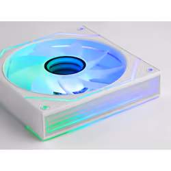 Mars Gaming MF3DPROX2RW sistema di raffreddamento per computer Case per computer Ventilatore 12 cm Bianco - Vista aggiuntiva 4