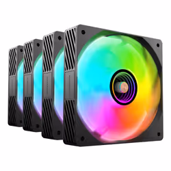 Mars Gaming MFSI4KIT sistema di raffreddamento per computer Case per computer Ventilatore 12 cm Nero - Vista aggiuntiva 5
