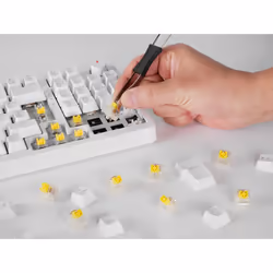 Mars Gaming MKPROWYIT tastiera USB QWERTY Italiano Bianco - Vista aggiuntiva 3