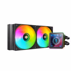 Mars Gaming ML-VISIONPRO240 Processore Raffreddatore di liquidi tutto in uno 12 cm Nero 1 pz - Vista aggiuntiva 2