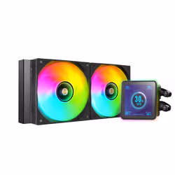 Mars Gaming ML-VISIONPRO240 Processore Raffreddatore di liquidi tutto in uno 12 cm Nero 1 pz - Vista aggiuntiva 3