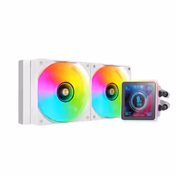 Mars Gaming ML-VISIONPRO240W Processore Raffreddatore di liquidi tutto in uno 12 cm Bianco 1 pz - Vista aggiuntiva 2