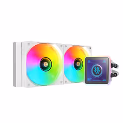 Mars Gaming ML-VISIONPRO240W Processore Raffreddatore di liquidi tutto in uno 12 cm Bianco 1 pz - Vista aggiuntiva 3