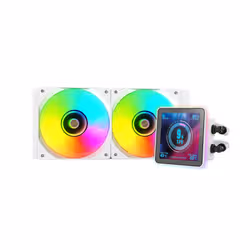 Mars Gaming ML-VISIONPRO240W Processore Raffreddatore di liquidi tutto in uno 12 cm Bianco 1 pz - Vista aggiuntiva 4
